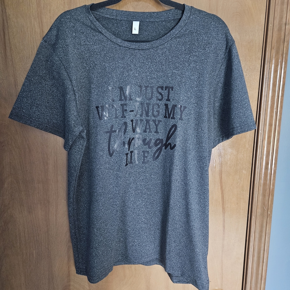 Gray Graphic T-Shirt
